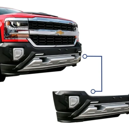 Bumper Delantero Con Led Airdesign Chevrolet Silverado 16-18 - Image 2