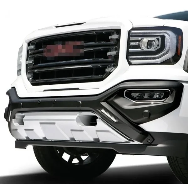 Bumper Delantero Con Led Drl Airdesign Gmc Sierra 2016-2018