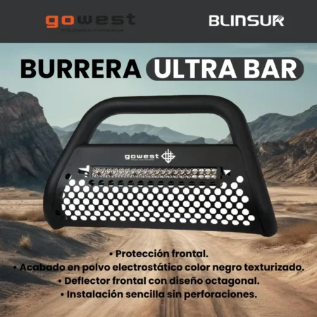 Kit Burrera Ultra Bar Ram 700 2014-2020 Dob Cab + Barra Led - Image 2