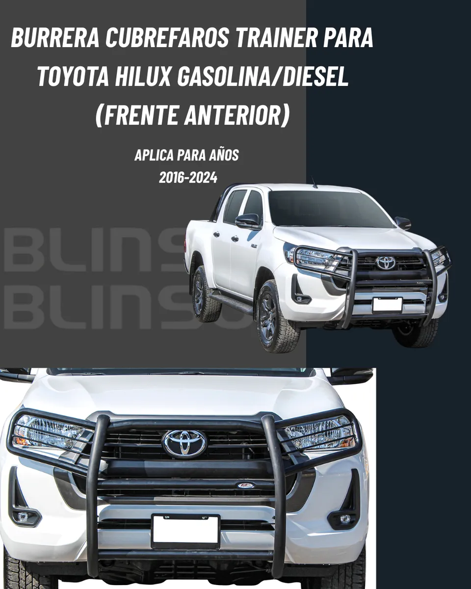 Burrera Tumbaburros Trainer Toyota Hilux 2016-2021 - Image 2