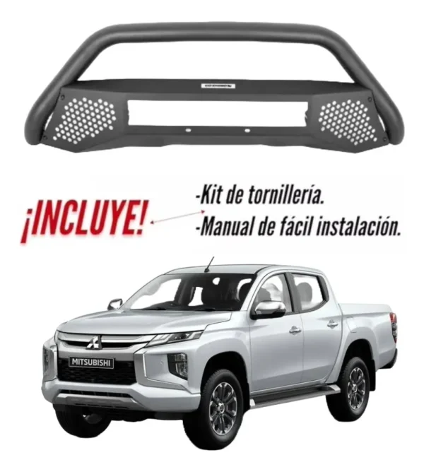 Defensa Rc4 Slim Go Rhino Mitsubishi L200 2020 2022