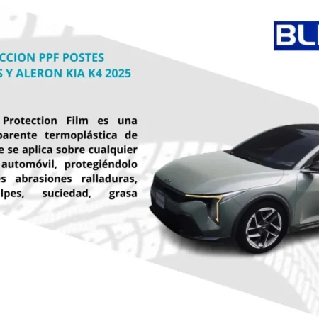 Protección Ppf Postes Exteriores Y Aleron Kia K4 2025 - Image 3