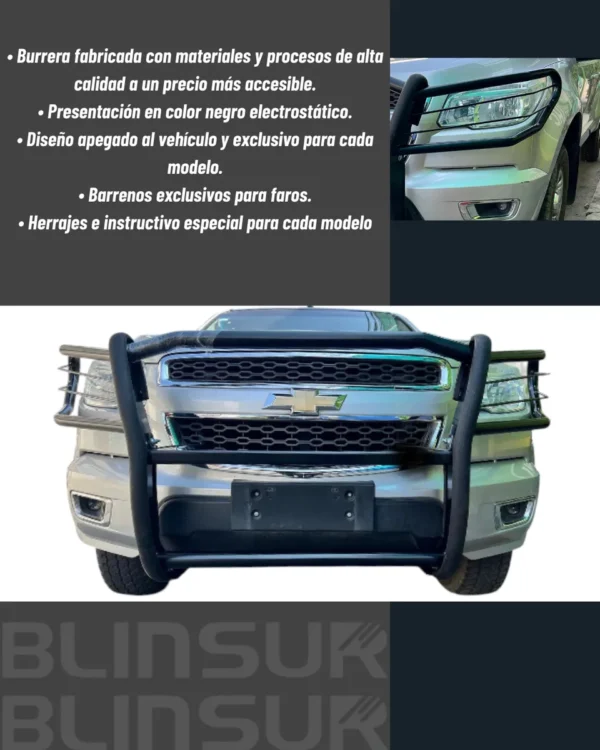 Burrera Defensa Delantera Chevrolet Colorado 2013 - 2015