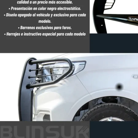 Burrera Defensa Delantera Chevrolet Tornado Van 2022 - 2024 - Image 3