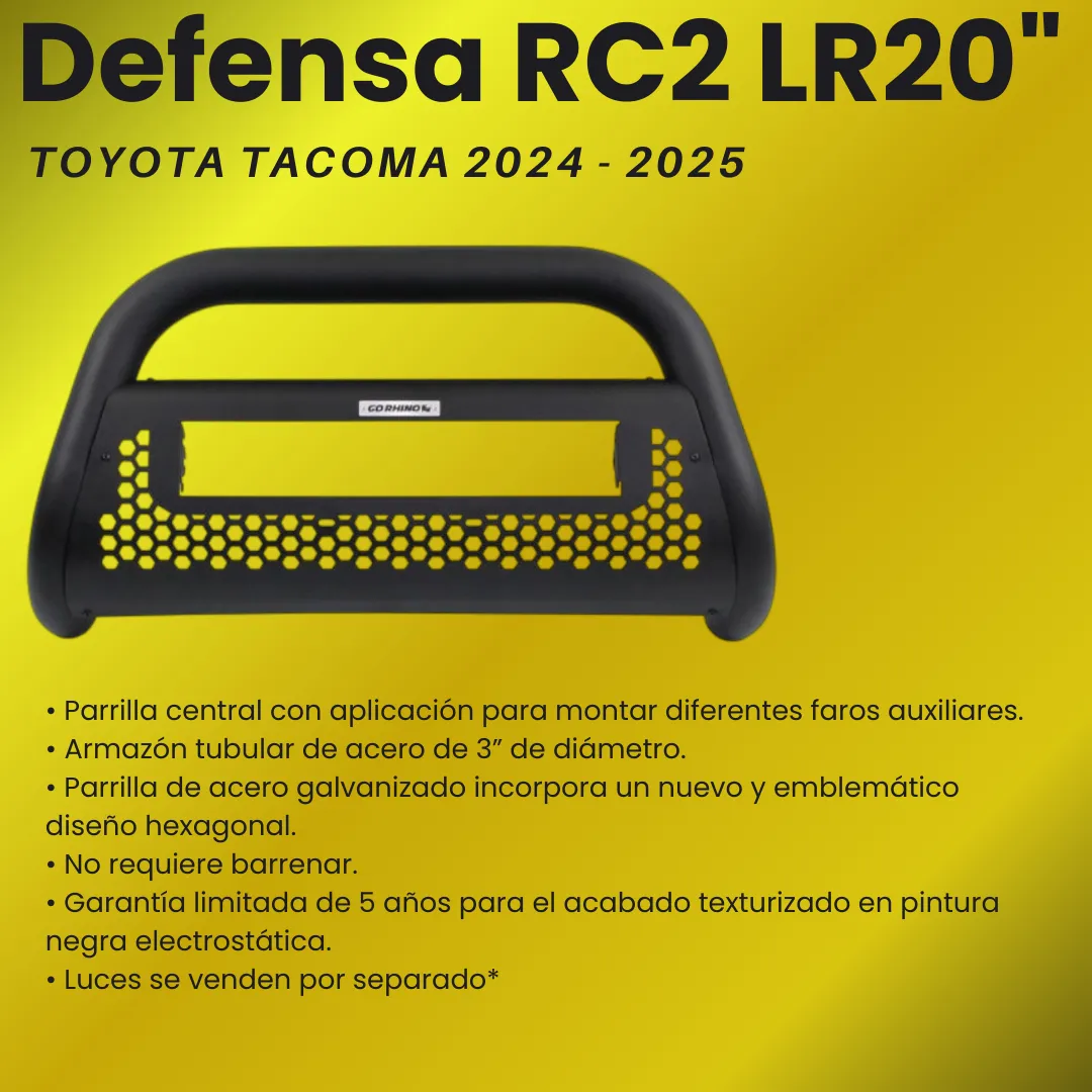 Burrera Defensa Rc2 Lr20  Para Tacoma 2024 Al 2025 Realtruck - Image 3