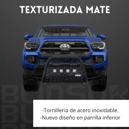 Burrera Black 4 Faros Para Toyota Hilux 2006-2015 - Image 3