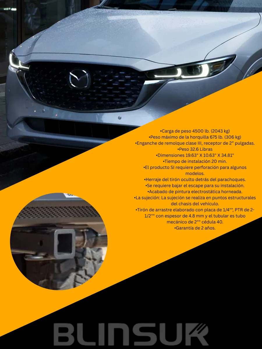 Tirón Jalon De Arrastre Mazda Cx-5 2013 - 2021 + Solden - Image 3