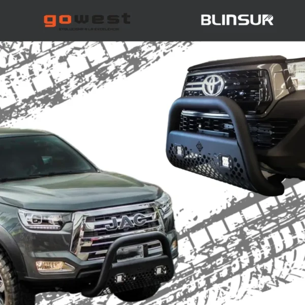Kit Burrera Ultra Bar Ford Ranger 2013 - 2022 + 2 Faros Led