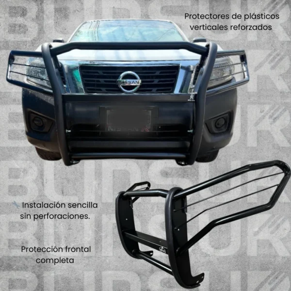Burrera Defensa Cubrefaros Nissan Np300 Frontier 2016 - 2025