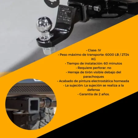 Tiron De Arrastre Solden  Volkswagen Amarok 2010-2018 - Image 3