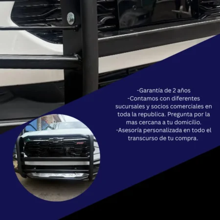 Burrera Cubrefaros Delantera Para Chevrolet Montana 2025 - Image 3