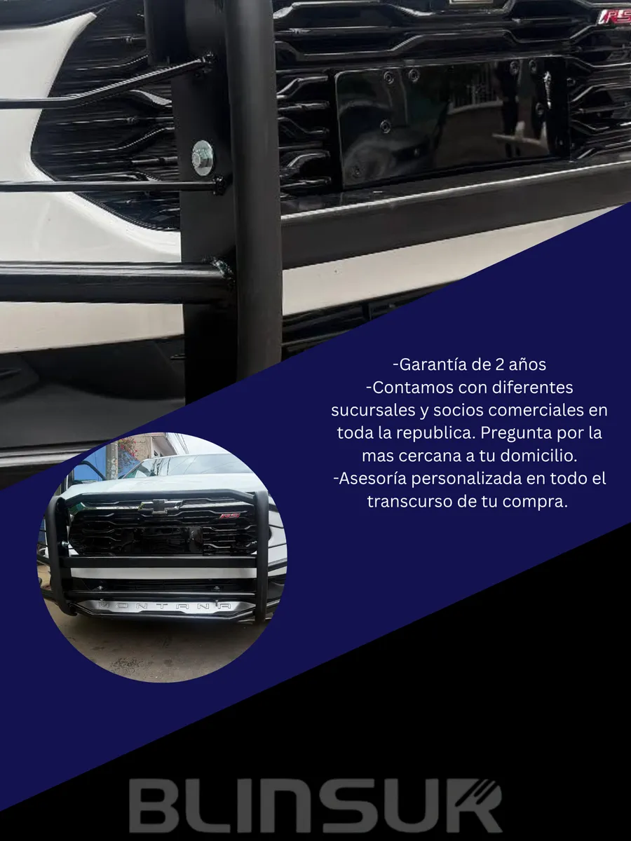 Burrera Cubrefaros Delantera Para Chevrolet Montana 2025 - Image 3