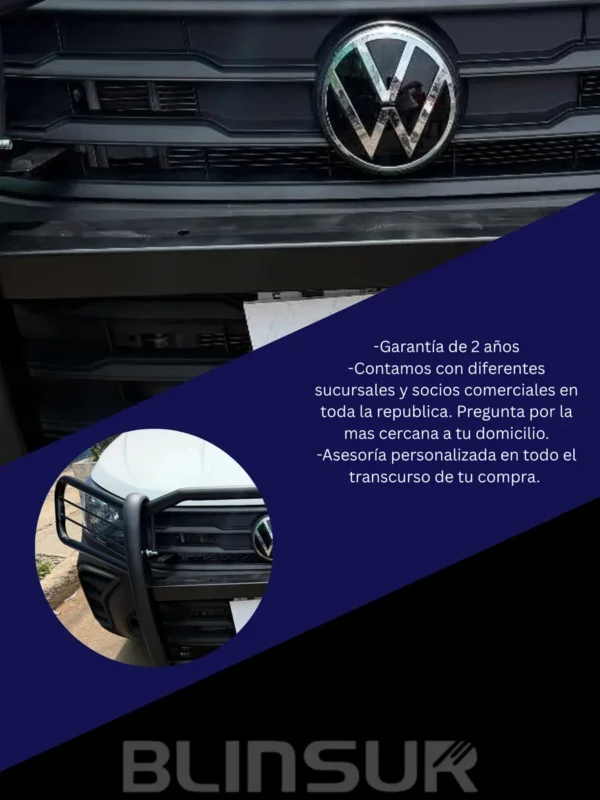 Burrera Cubrefaros Delantera Volkswagen Saveiro Robust 2025