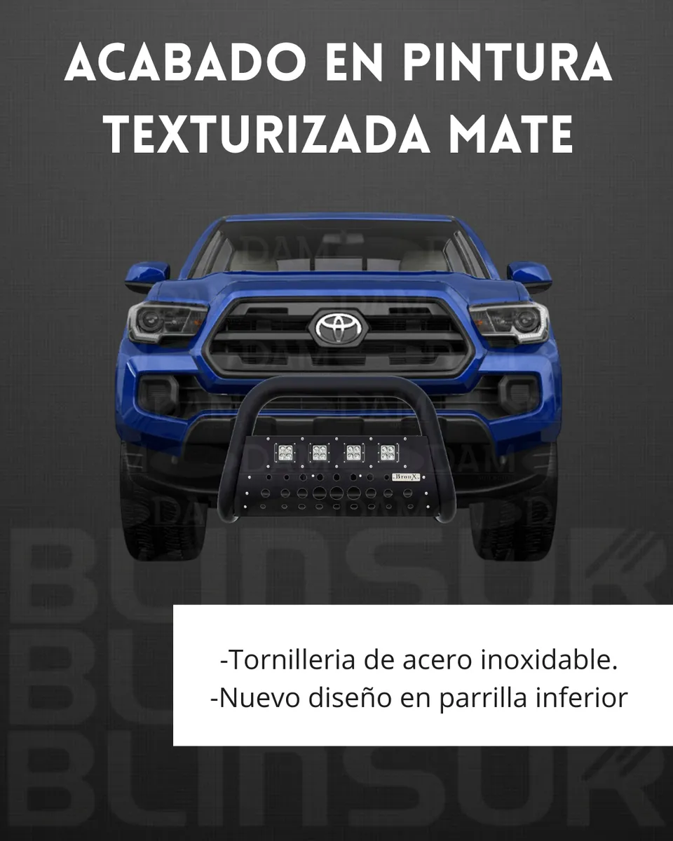 Burrera Black 4 Faros Para Chevrolet Silverado 2014 -2018 - Image 3