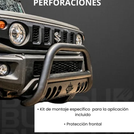 Burrera Protector Bar Negra Chevrolet S10 2016 - 2020 + - Image 3