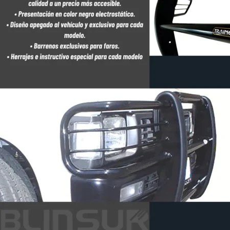 Burrera Defensa Delantera Nissan Pick Up D-21  1994 - 2008 - Image 3