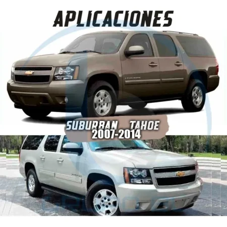 Burrera Super Bronco Chevrolet Suburban 2007-2014 Negro - Image 3