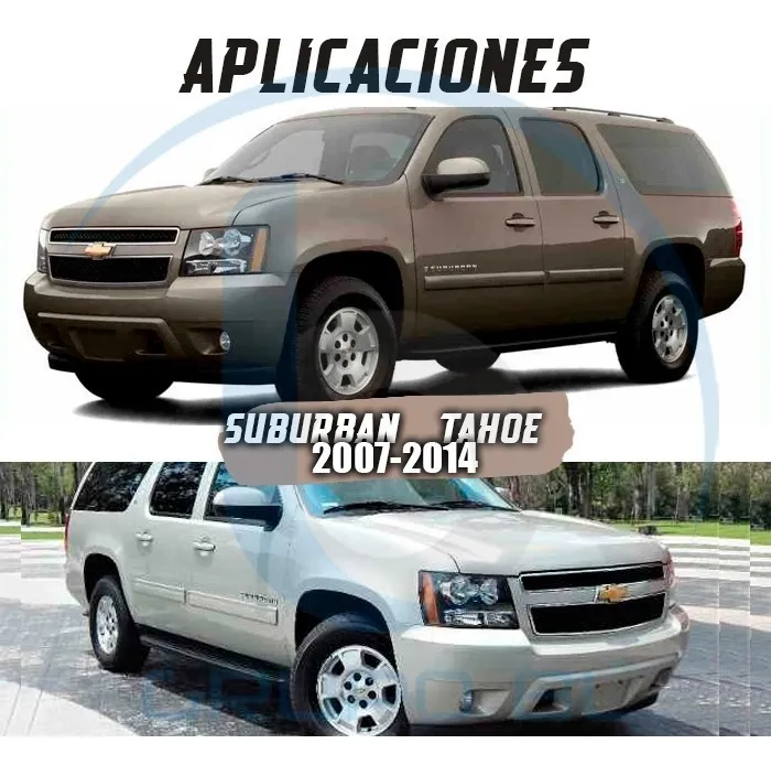 Burrera Super Bronco Chevrolet Suburban 2007-2014 Negro - Image 3