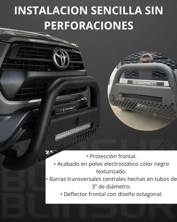 Burrera Ultra Bar Para Barra Chevrolet Silverado 2014 - 2015