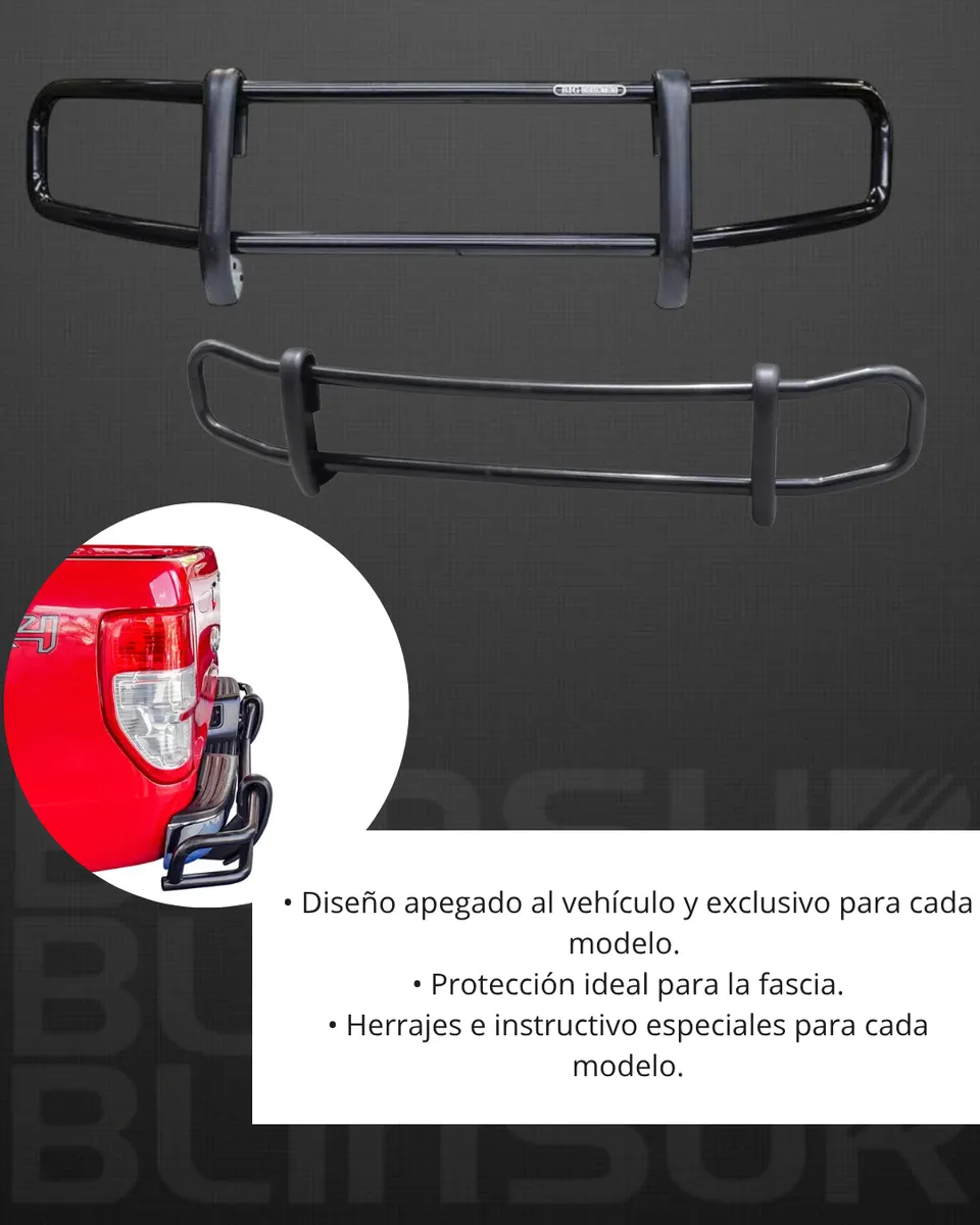 Burrera Bumper Trasero Mitsubishi L200 Gasolina 2016 - 2019 - Image 3