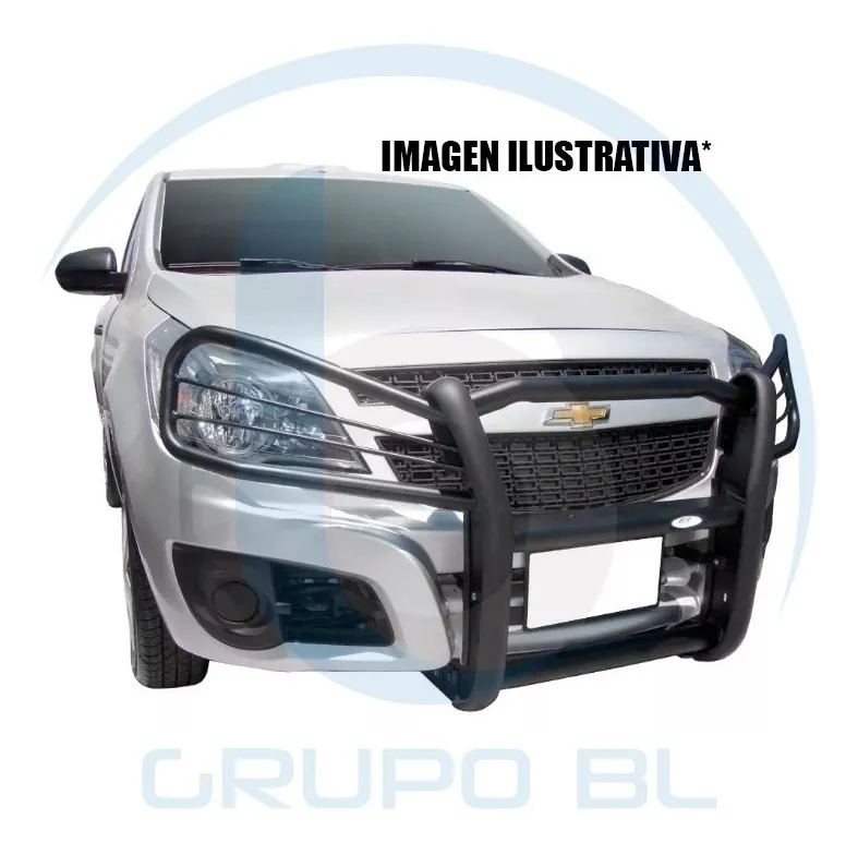 Burrera Super Bronco Chevrolet Tornado 2011-2020 Negro - Image 3