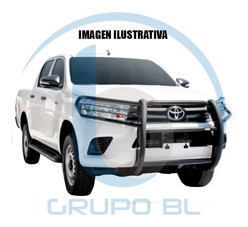 Burrera Super Bronco Toyota Hilux 2016-2020 Negro - Image 3