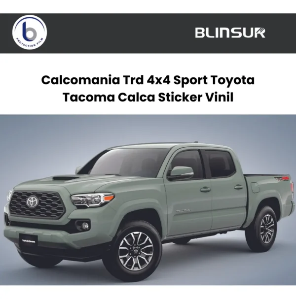 Calcomania Trd 4x4 Sport Toyota Tacoma Calca Sticker Vinil