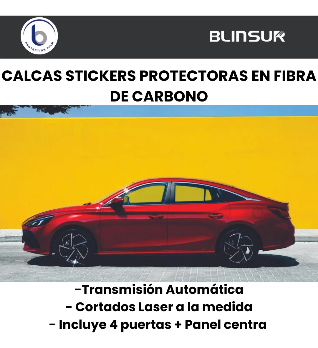 Stickers Protector De  Puertas Y Panel Central Mg Gt 22 - 23 - Image 3