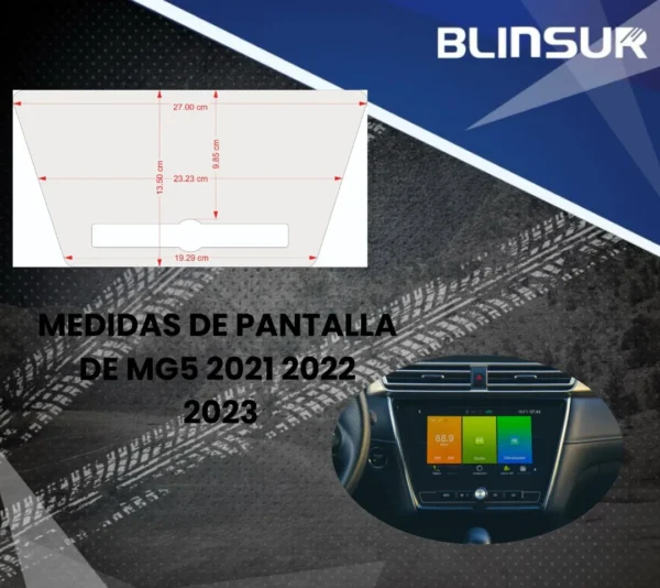 Protector Pantalla Y Tacometro Para Mg5 2021 2022