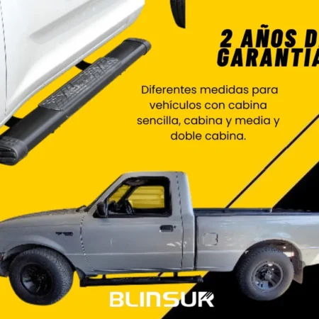 Estribos Bronx Dodge Ram 1500 2009 - 2019 Cabina Sencilla - Image 3