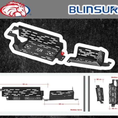 Protector Catalizador Hilux D/cabina 2016-2024 Antirrobo - Image 3