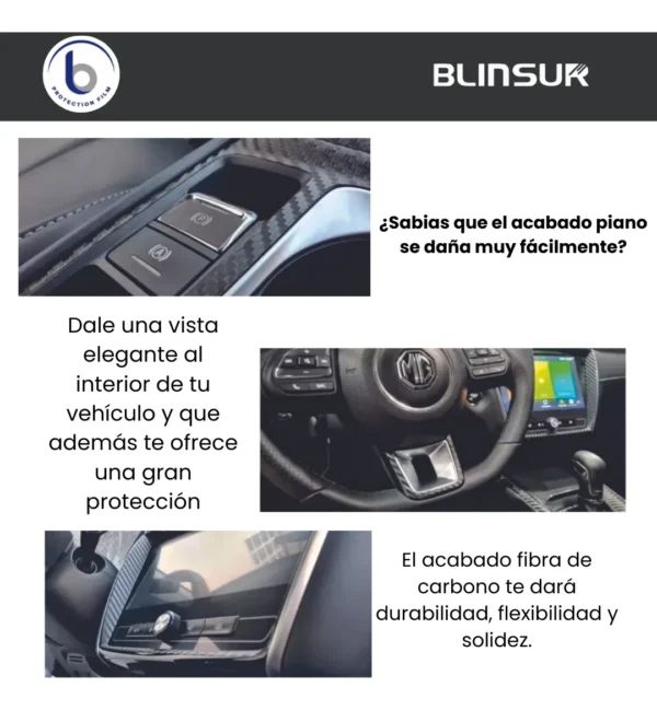 Sticker Puertas Y Panel Central Mg5 2021 2022