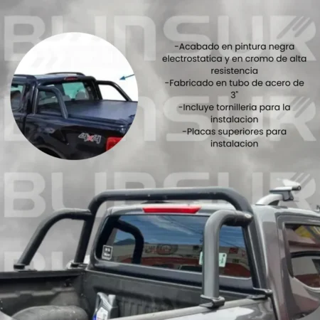 Roll Bar Pasamanos Ford Lobo F150 2002 2003 2004 2005 Bronco - Image 3