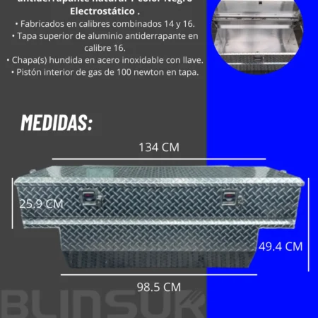Caja De Herramienta Np300 Frontier 2013 - 2024 + C/resaques - Image 3