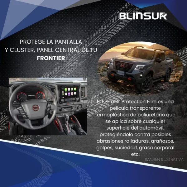 Kit Completo Sticker Bl Para Nissan Frontier 2024