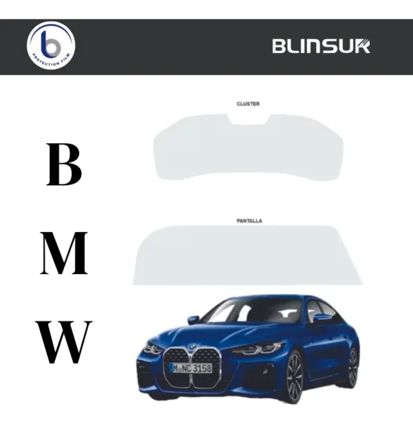 Mica Protector De Pantalla Y Clúster Bmw Serie 4 2019  2023