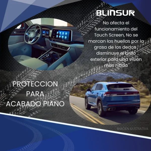 Protección Bl Pantalla, Clúster, P/central Teramont R 2024