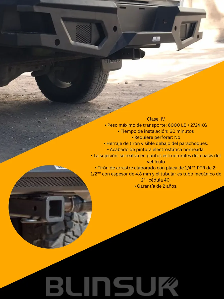 Tiron Jalon De Arrastre Toyota Hilux 2005 - 2022 Solden - Image 3