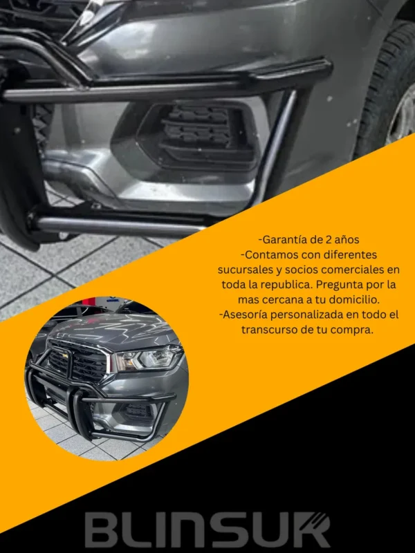 Burrera Defensa Delantera Para Chevrolet S10 Max 2022 - 2025