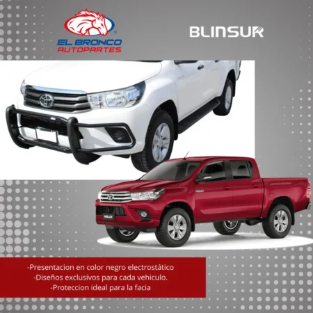 Bumper Bronco Sport Toyota Hilux 2016-2017-2018-2019 - Image 3