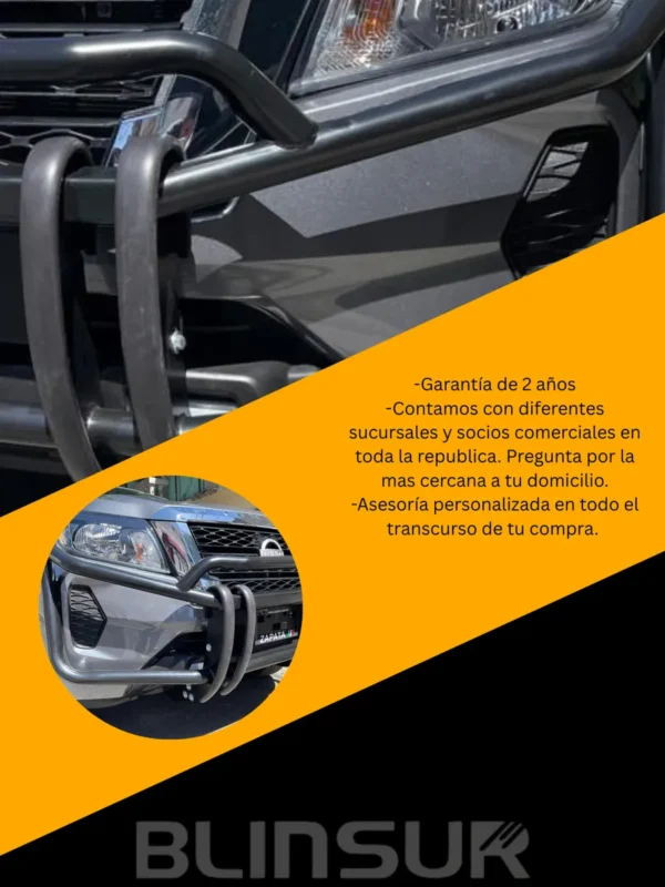 Burrera Defensa Delantera Nissan Np300 Frontier 2016 - 2025