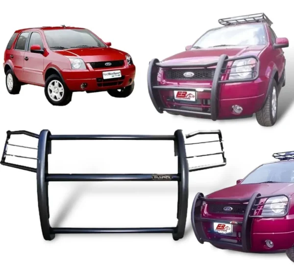 Burrera Cubrefaros Trainer Ford Ecosport 2003-2007 Negro