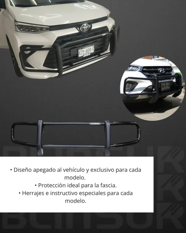 Burrera Bumper Delantero Nissan Np300 Frontier 2016 - 2020