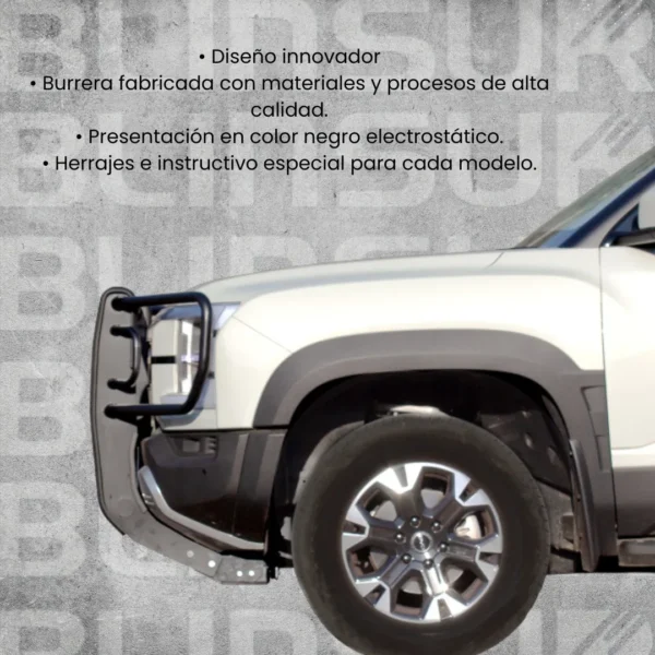 Burrera Defensa Delantera Super Bronco Para Byd Shark 2024