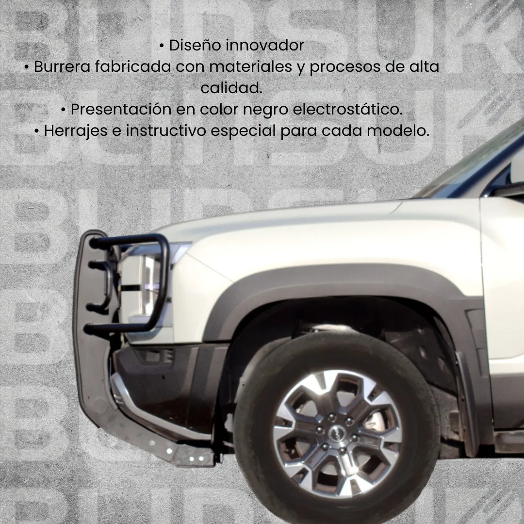 Burrera Defensa Delantera Super Bronco Para Byd Shark 2024 - Image 3