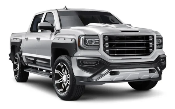Bumper Delantero Con Led Drl Airdesign Gmc Sierra 2016-2018