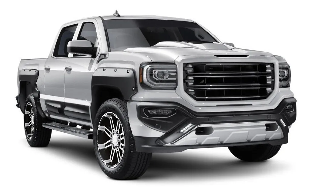 Bumper Delantero Con Led Drl Airdesign Gmc Sierra 2016-2018 - Image 3