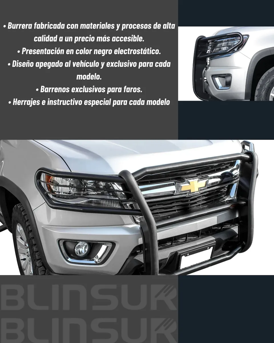 Burrera Cubrefaros Trainer Chevrolet Colorado 2016-2020 - Image 3