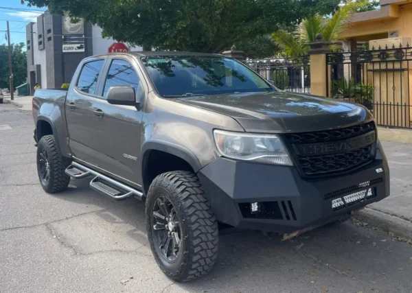 Defensa Delantera Chevrolet Colorado 16-19 Mastodon Hd + Led