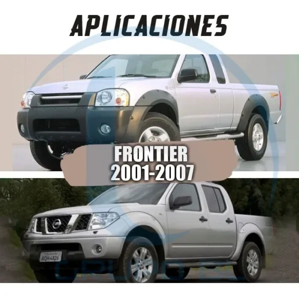 Burrera Super Bronco Nissan Frontier 2001-2007 Negro